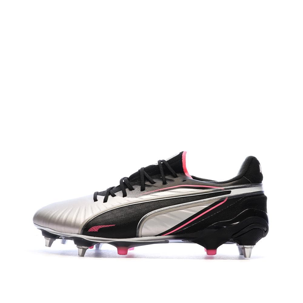 Chaussures de Foot Gris/Noir Homme Puma King Ultimate MxSG 1
