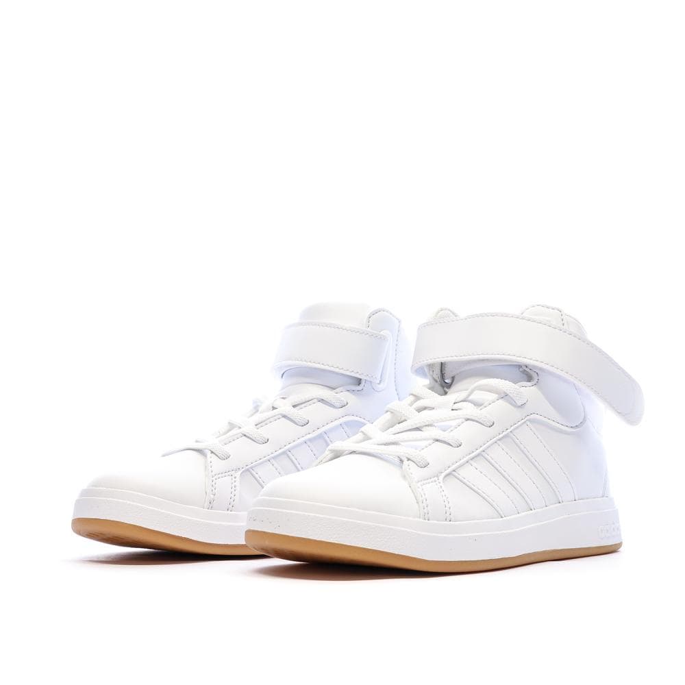 Baskets Blanc Mixte Adidas Grand Court Mid Shoes 6