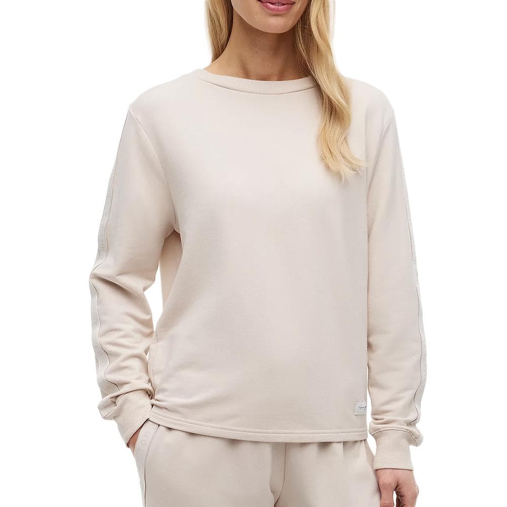 Sweat Beige Femme Tommy Hilfiger Track 1