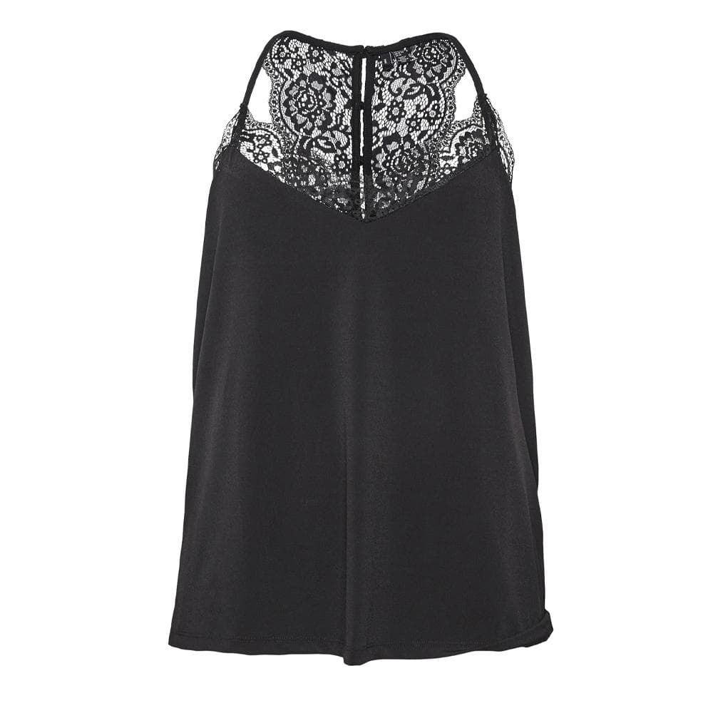 Top Noir Femme Vero Moda Vmana 1