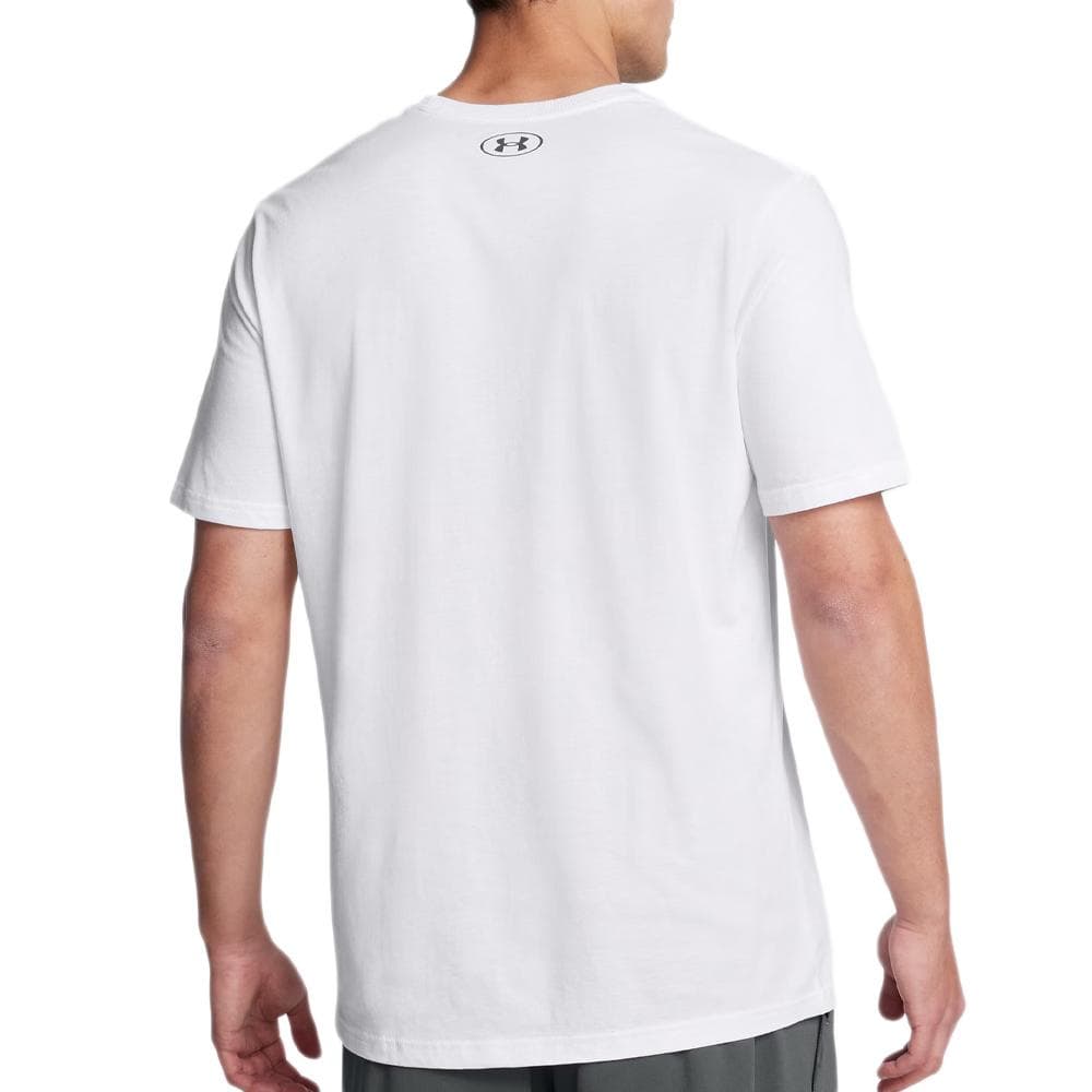 T-Shirt Blanc Homme Under Armour Boxed Updated 2