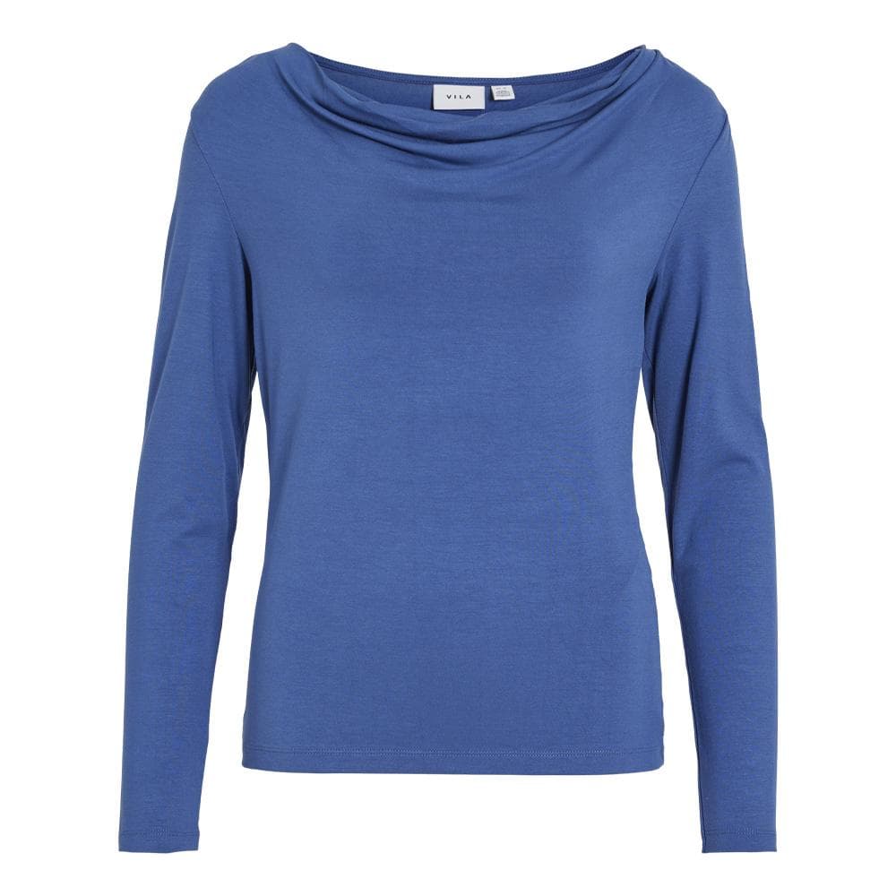 T-Shirt Bleu Femme Vila Elmine 1