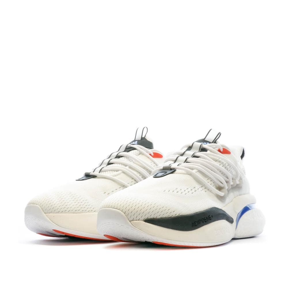 Baskets Blanches Homme Adidas Alphaboost V1 6