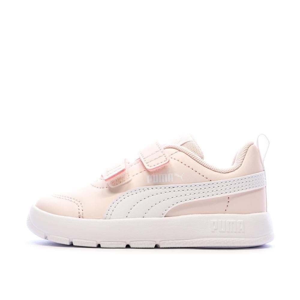 Baskets Rose/Blanches Puma Courtflex V3 V Inf 1