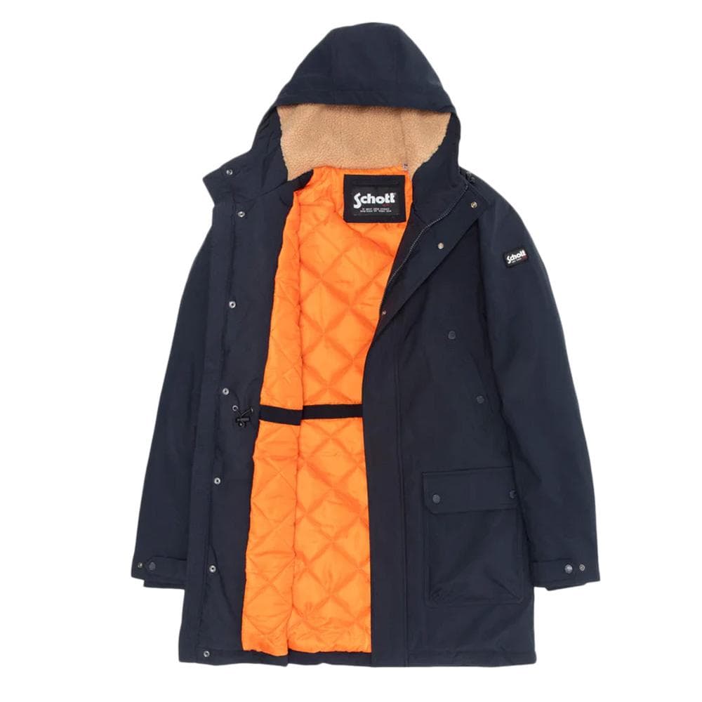 Parkas Marine Homme Schott Parka Fixe Doublee Sherpa 3