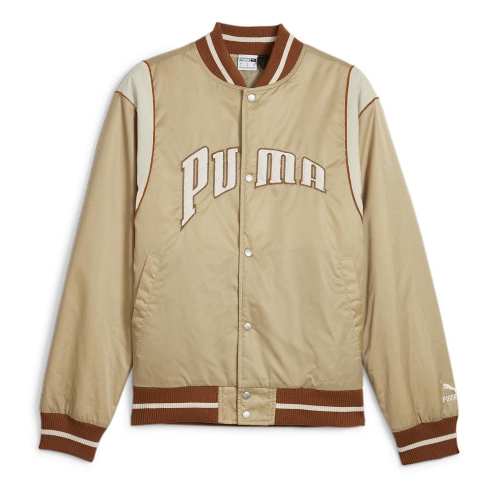 Veste Beige Homme Puma Team Varsity 1