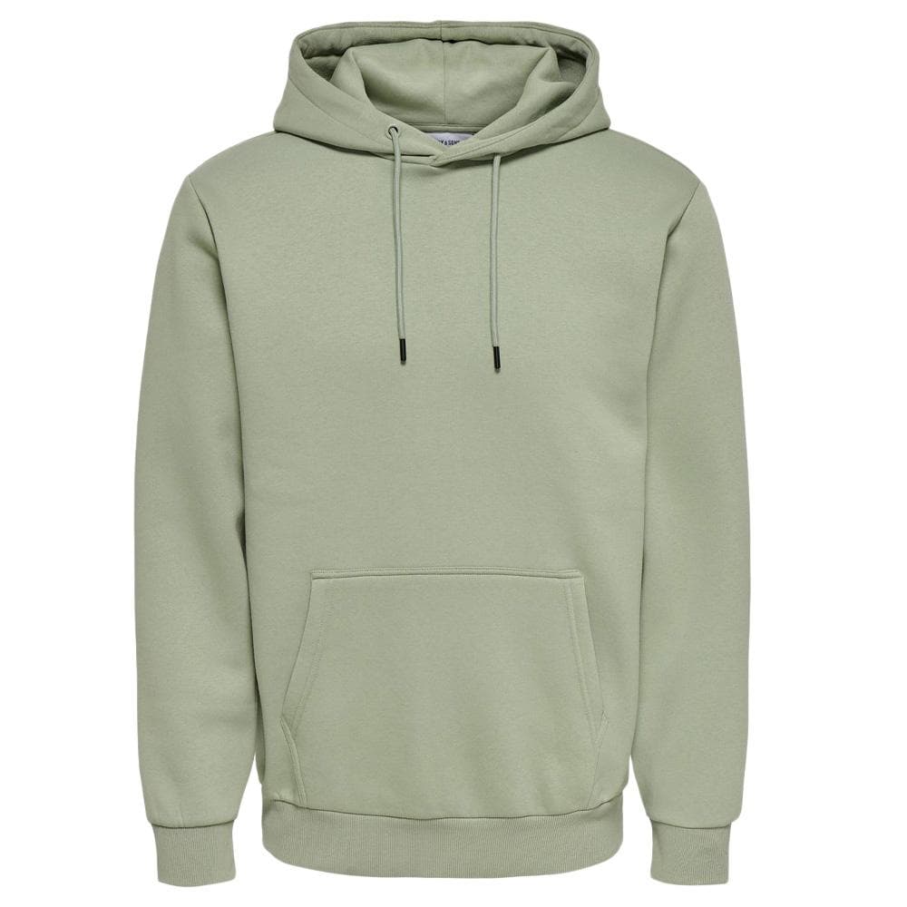 Sweat à Capuche Vert Moyen Homme Only & Sons Ceres 3