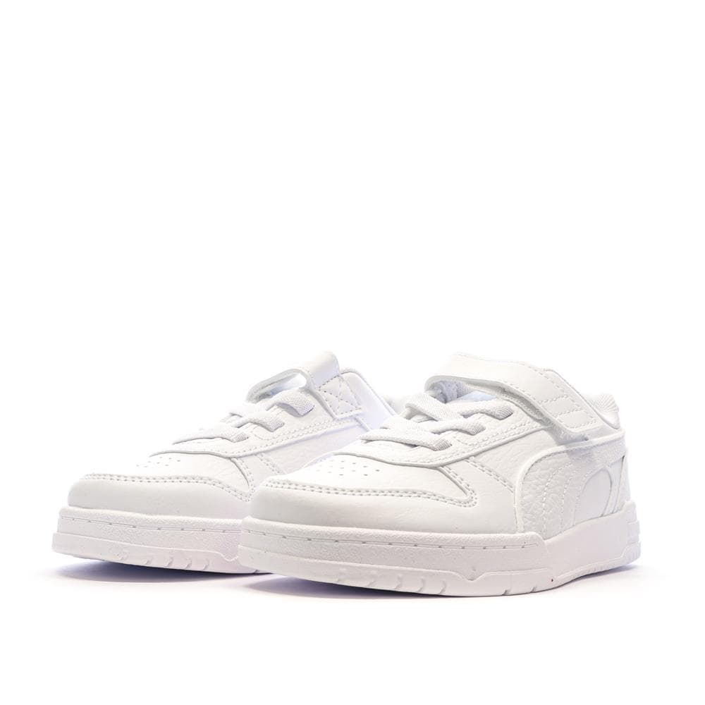 Baskets Blanches Garçon Puma Rbd Game Low 6