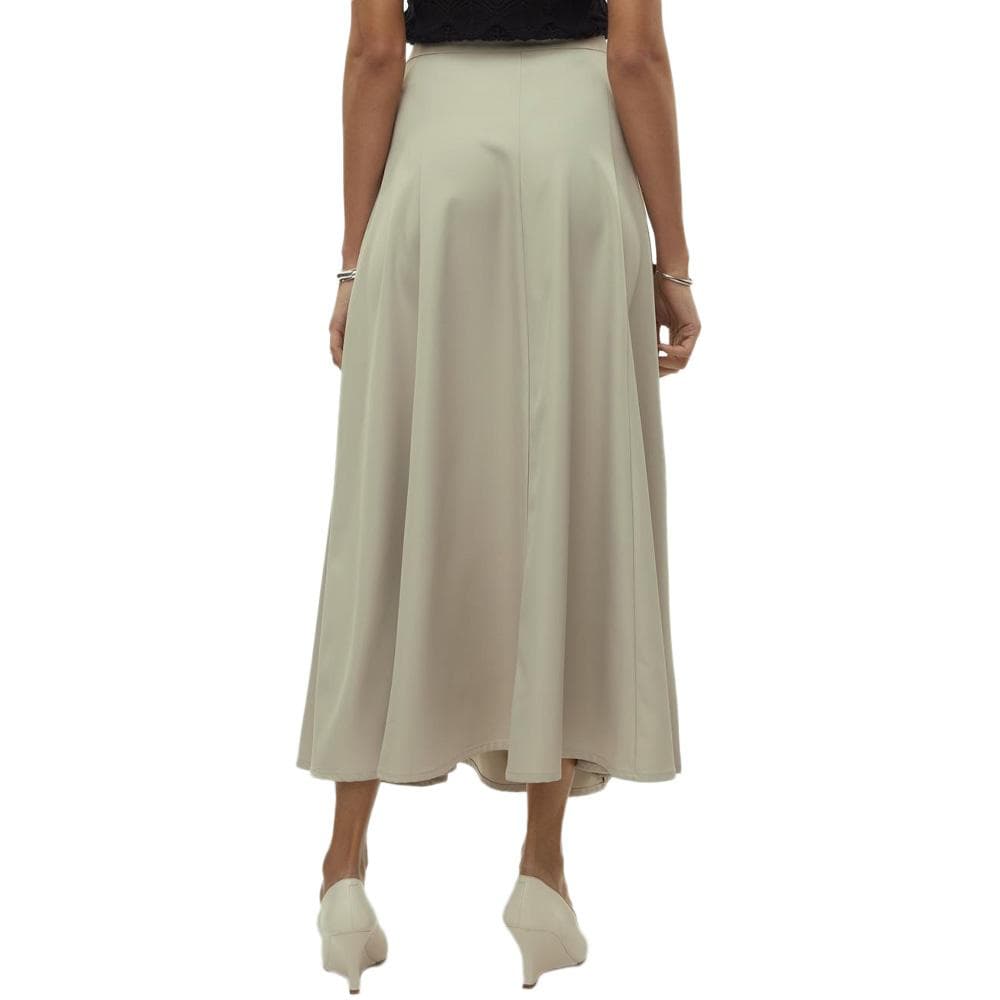 Jupe Longue Beige Femme Vero Moda Tara Ancle 2