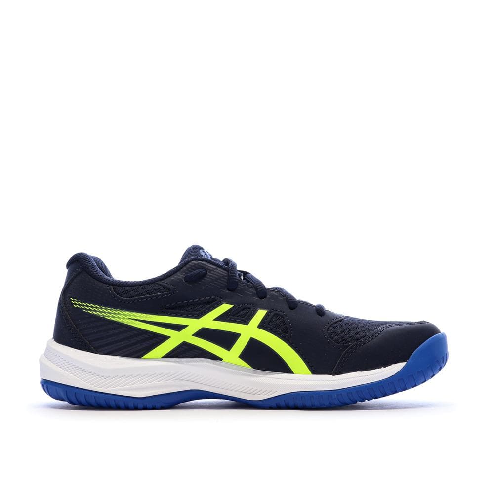 Chaussures de padel Marines/Jaunes Fluo Homme Asics Upcourt 6 2