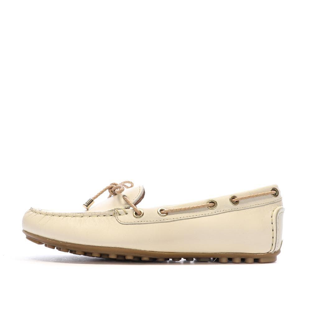 Mocassins Beige Femme Geox Leelyan 1