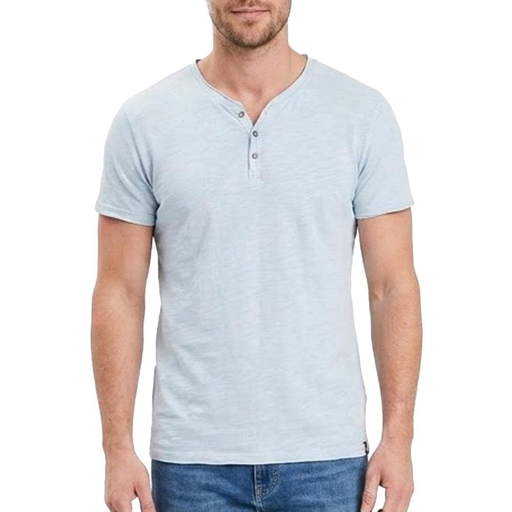T-shirt Bleu Homme Paname Brothers TAZIO 1