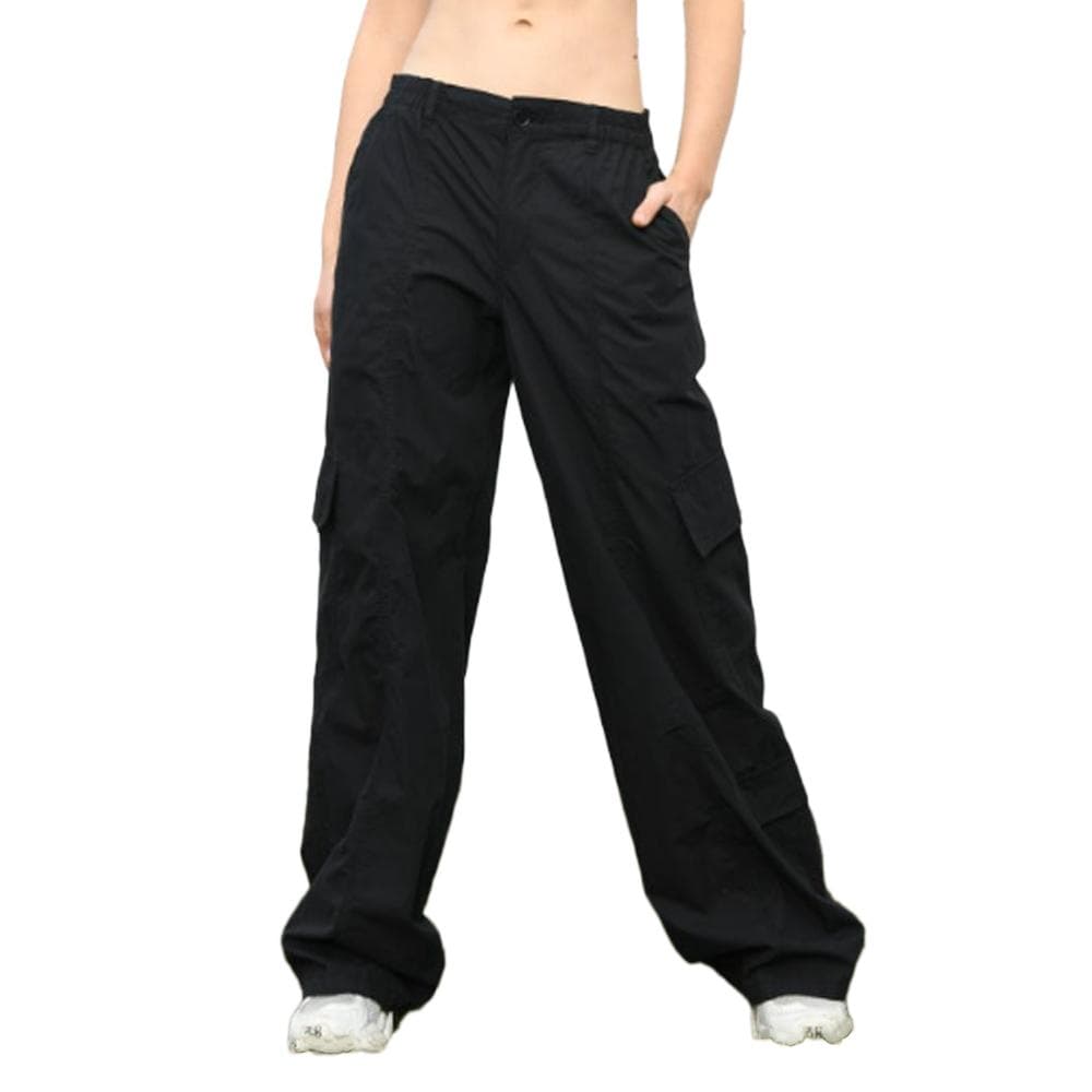 Pantalon Cargo Noir Femme Monday Premium 3192 1