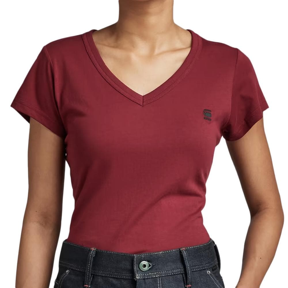 T-shirt Bordeaux Femme G-Star Raw Eyben D21314 1