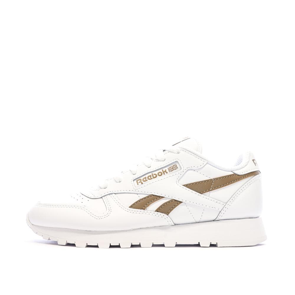 Baskets Blanc/Marron Femme Reebok Classic Leather 1