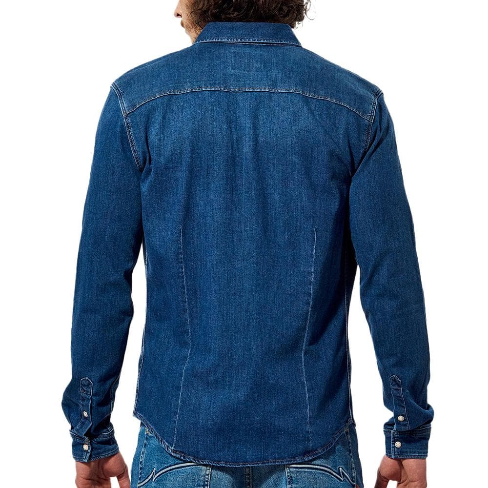 Chemise Bleu Moyen Homme Kaporal DIEGO 2