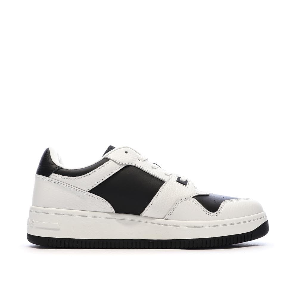 Baskets Blanches/Noires Homme Tommy Hilfiger Tjm Retro Basket 2