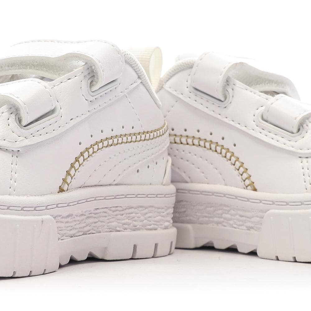 Baskets Blanches Fille Puma Stitching 7