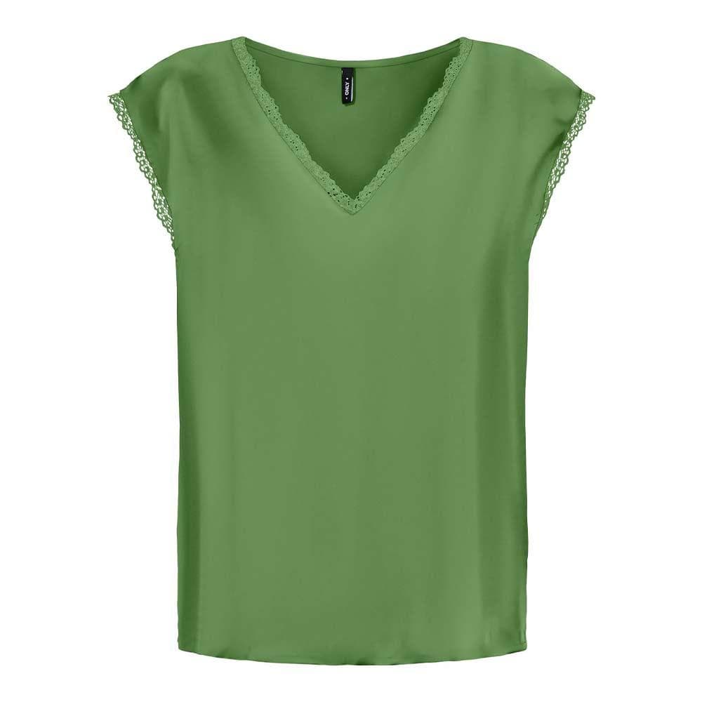 T-Shirt Vert Femme Only Selina 1