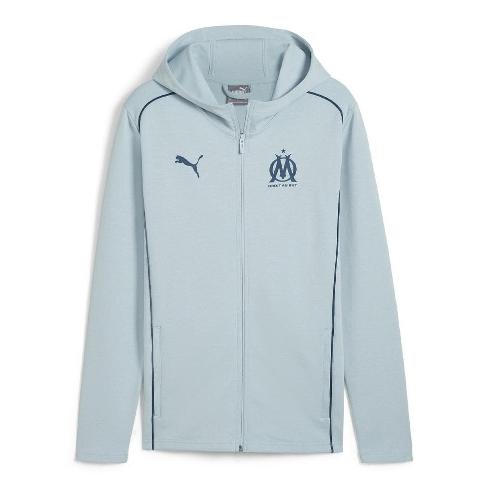 OM Veste de Survêtement Bleu Clair Homme Puma 24/25 1