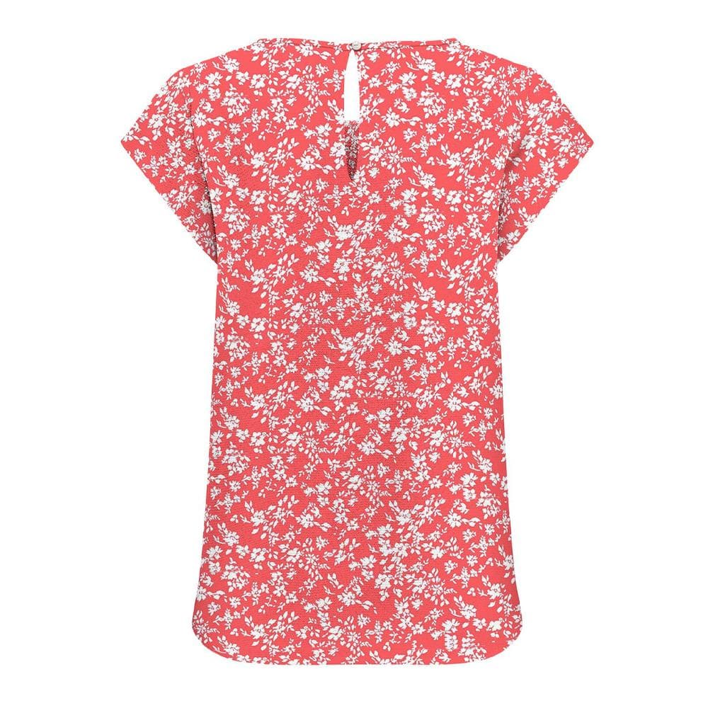 Top Rose/Blanc à motifs Femme Only Nova 2