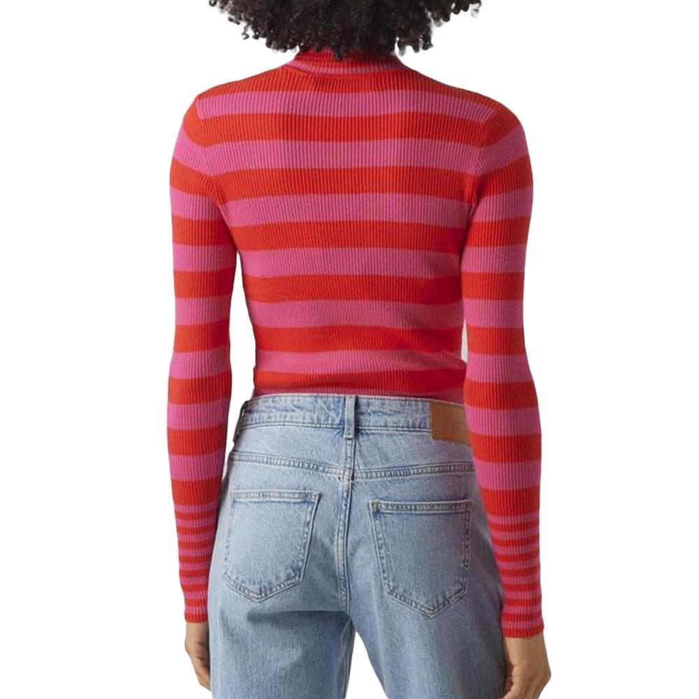 Pull Rose/Rouge Femme Vero Moda Maxine 2