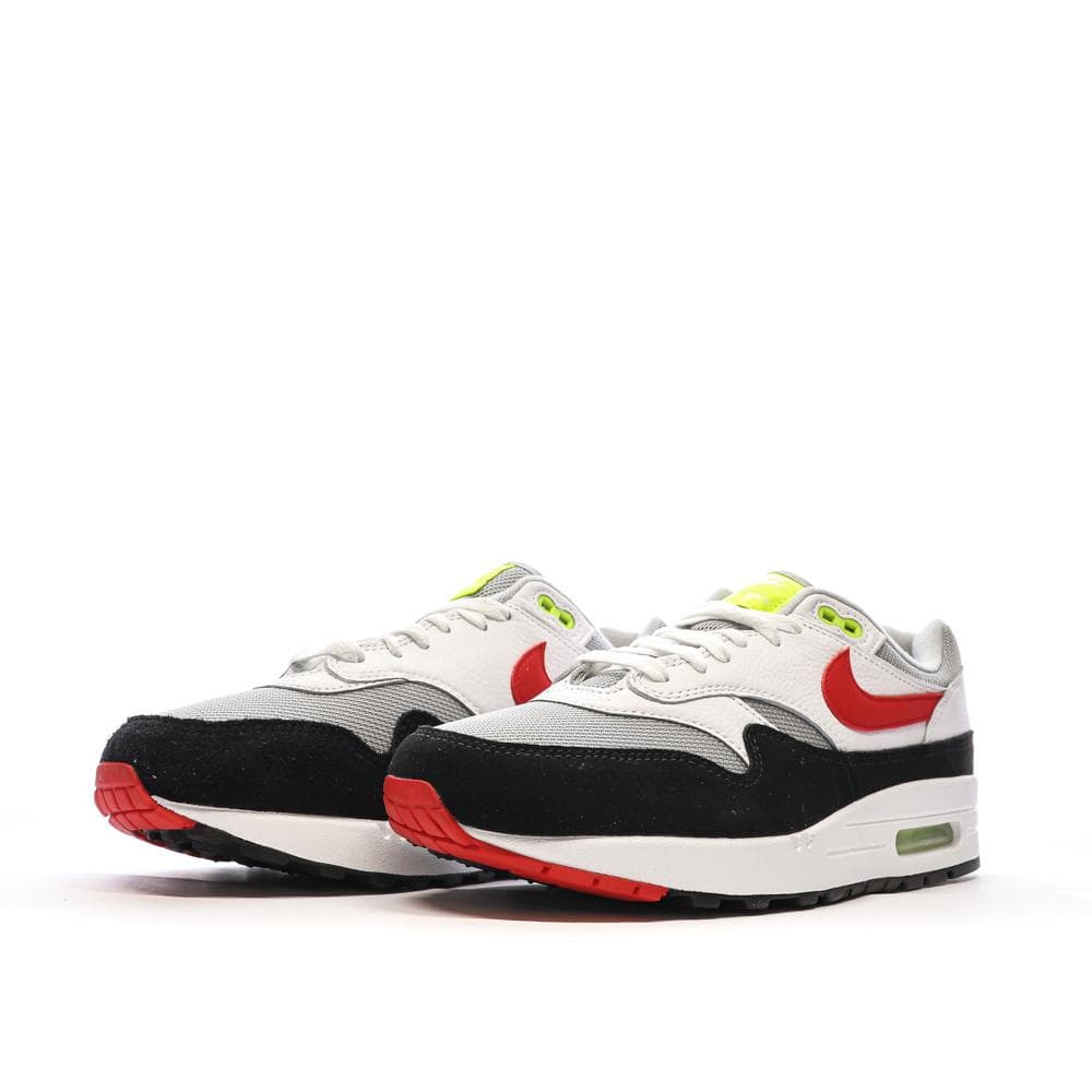 Baskets Blanches/Grises/Noires/Rouges Homme Nike Air Max 1 6