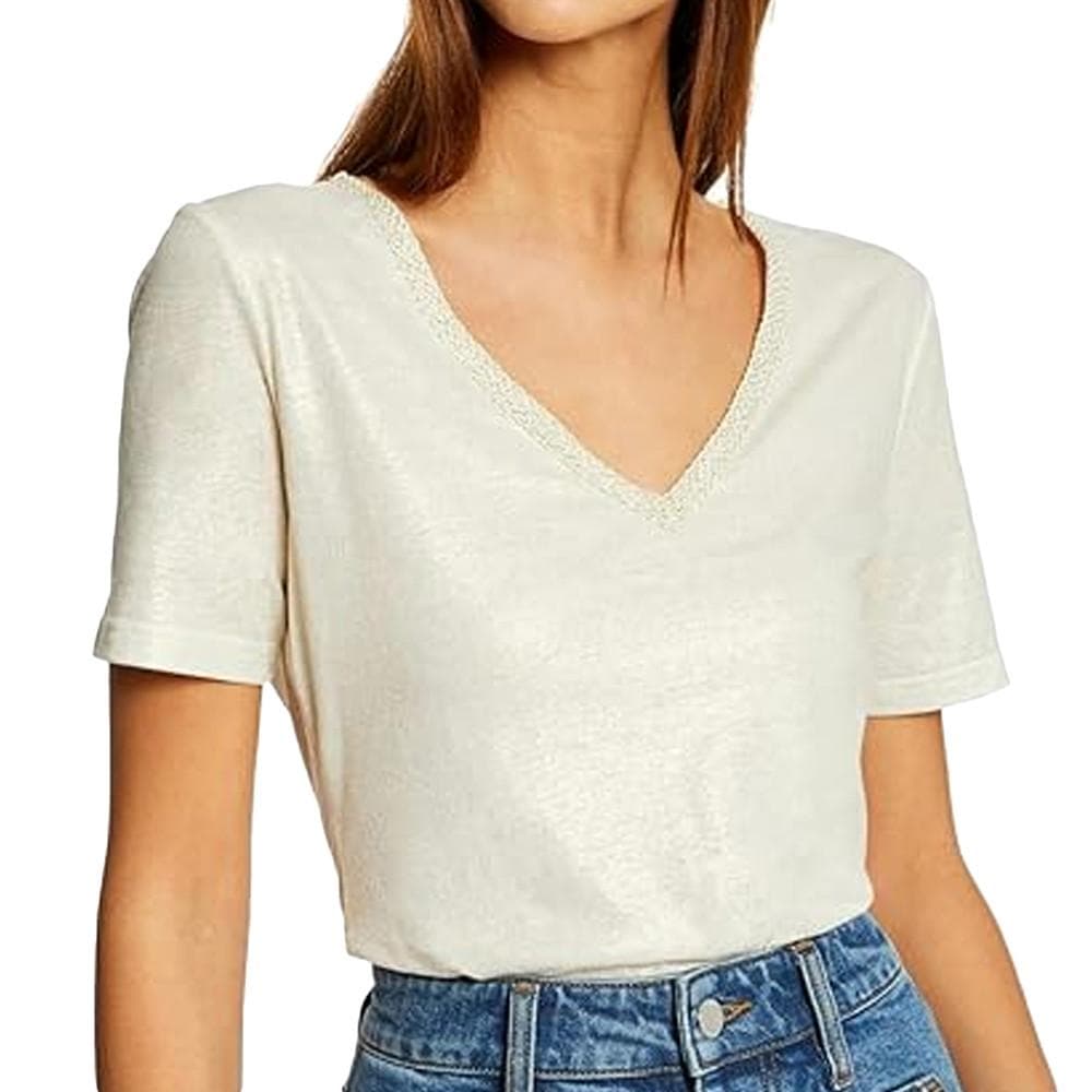 T-shirt Blanc Femme Morgan Dag 1
