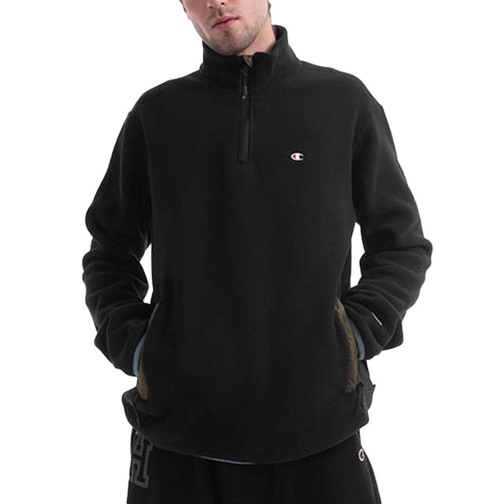 Sweat Polaire Noir Homme Champion 215107 1