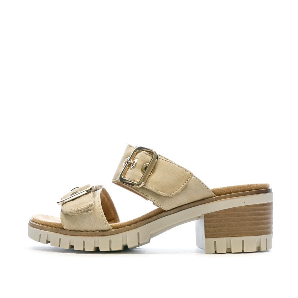 Mules Beige Femme RELIFE Lehm 1