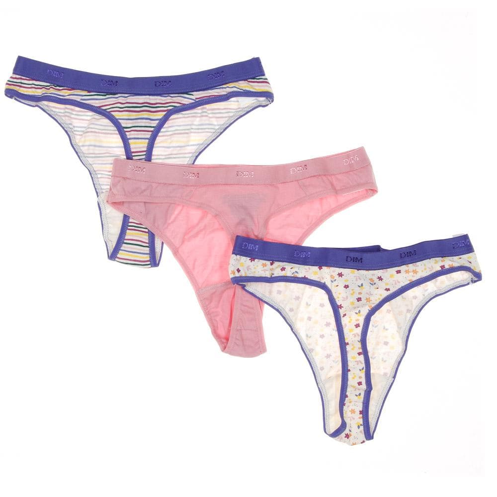 Strings Rose/Violet Femme Dim Fantaisie 2