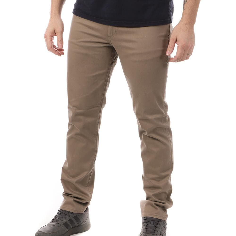Pantalon Slim Taupe Homme Lee Tawny 1