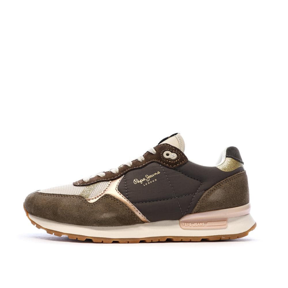 Baskets Marrons Femme Pepe jeans Brit Mixt 1