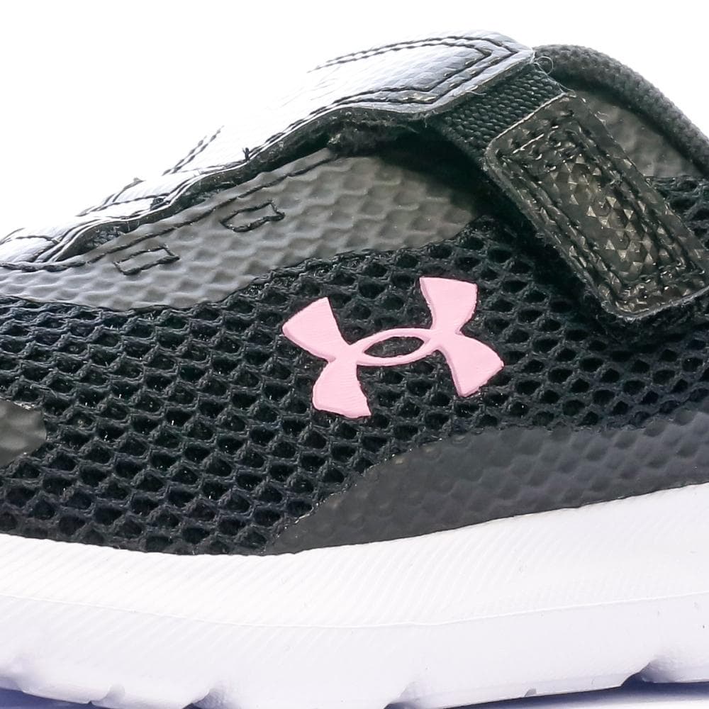 Baskets Noir/Rose Fille Under Armour Surge 3 7
