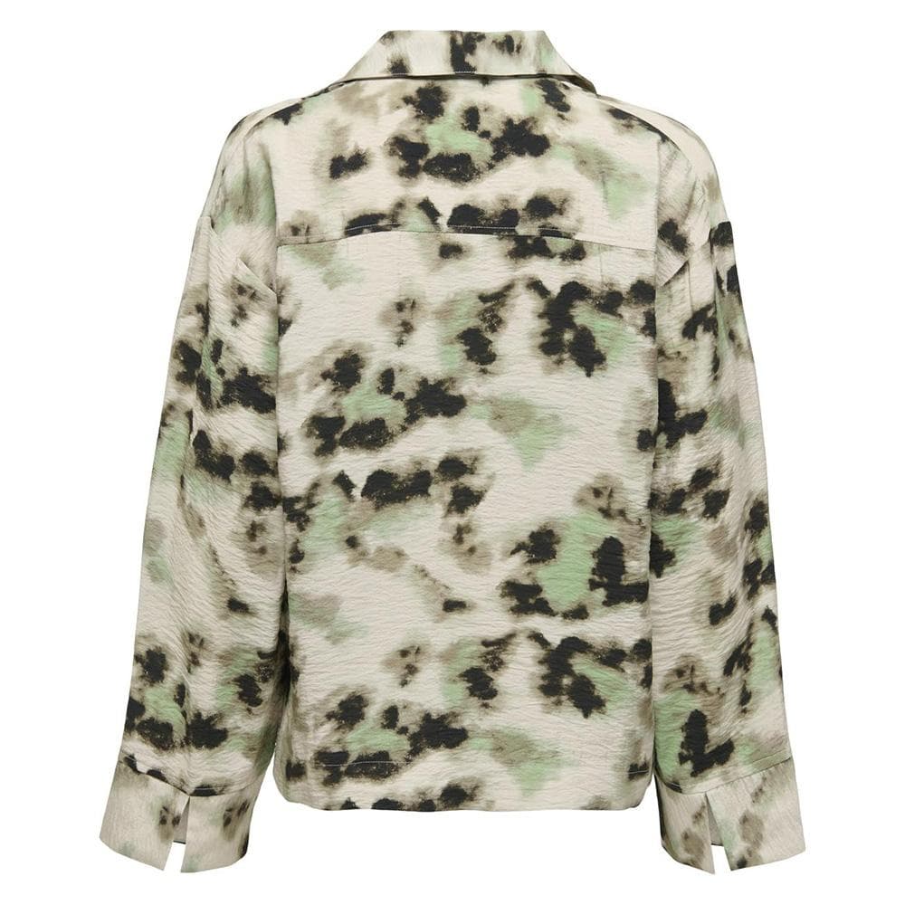 Blouse Beige/Vert/Noir Femme JDY Millie 2