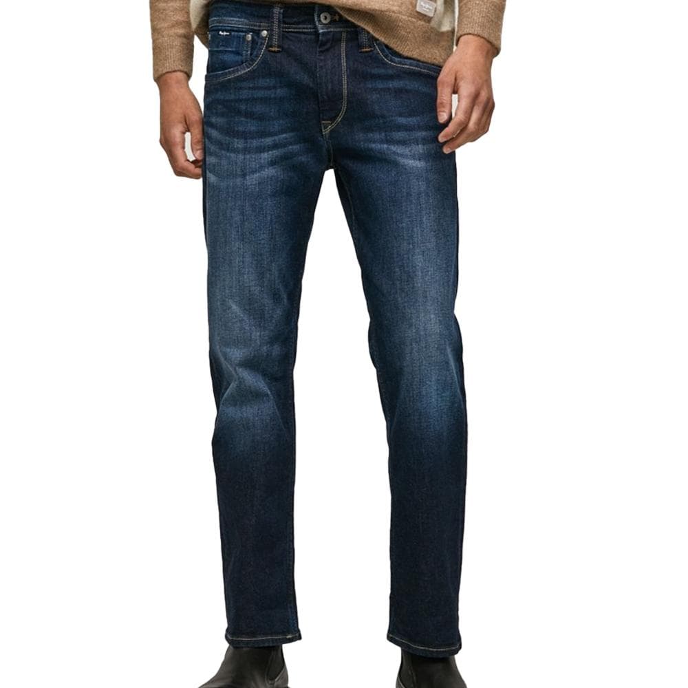 Jean Regular fit Bleu Foncé Homme Pepe jeans Kingston 1