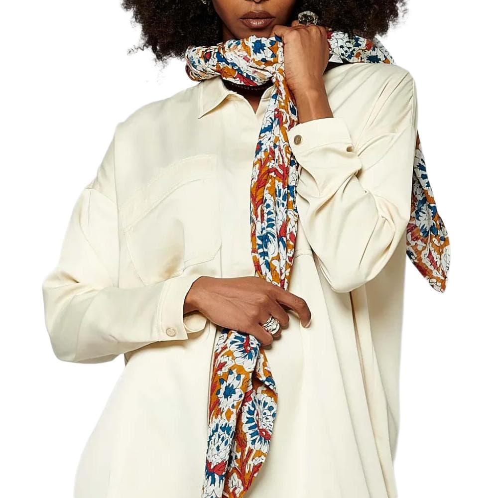 Foulard Jaune/Bleu Femme Kaporal SUPAM 1