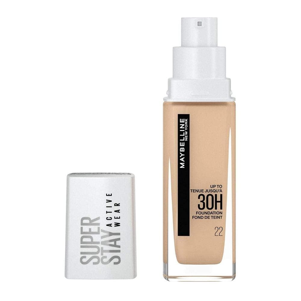 Fond de teint Gemey Maybellin New York SuperStay Active Wear 30H 022 Miel Clair 1