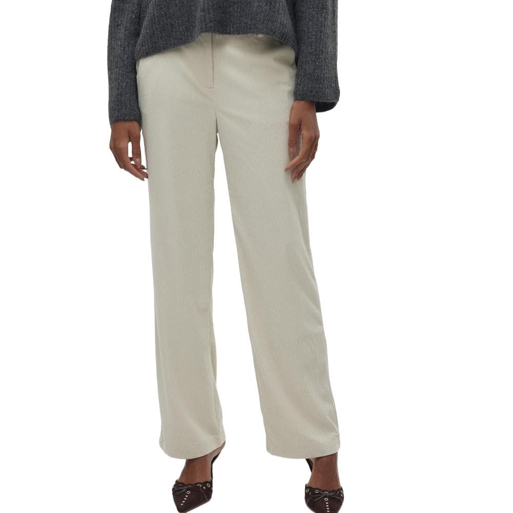 Pantalon fluide Beige Femme Vero Moda Nora 1