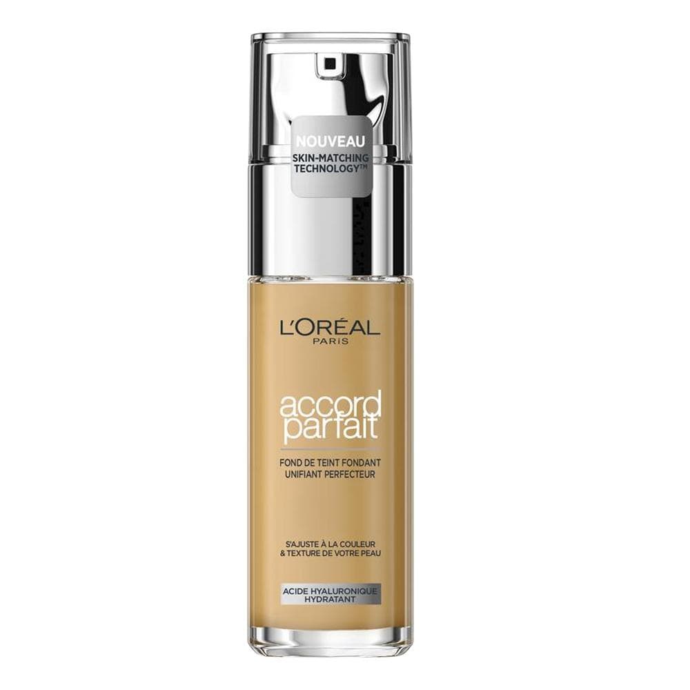 Fond de teint L'Oréal Paris Accord Parfait 3.D/3.W Sous ton doré 1