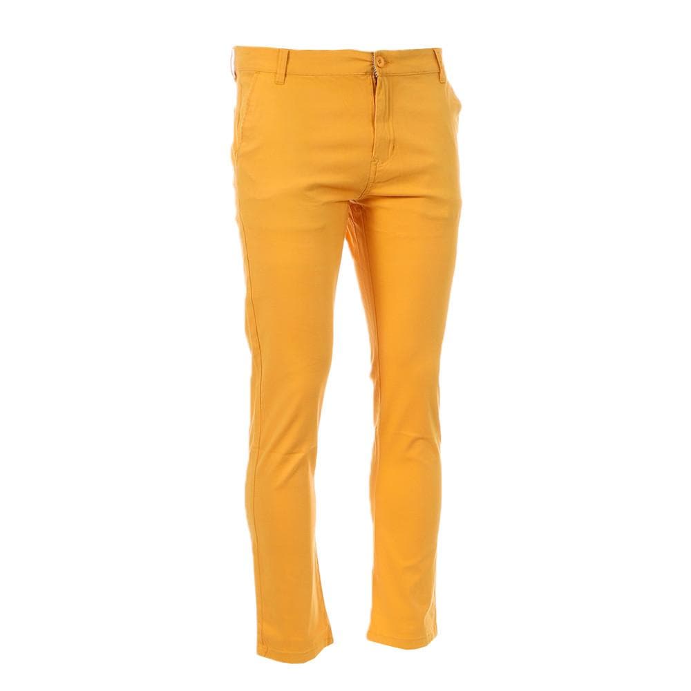 Chino Jaune Moutarde Homme Redskins Tall Chino 1