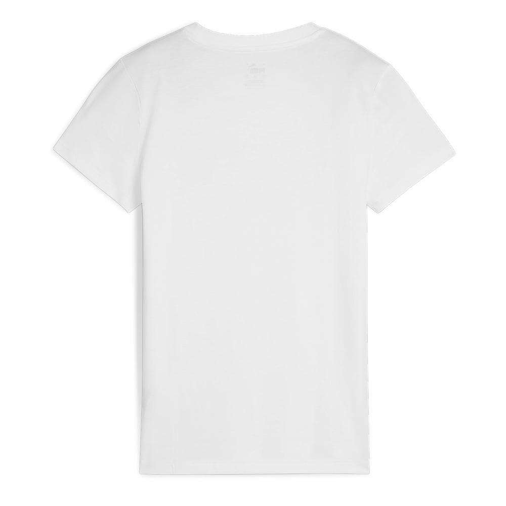 T-Shirt Blanc Femme Puma Logo Lab 2