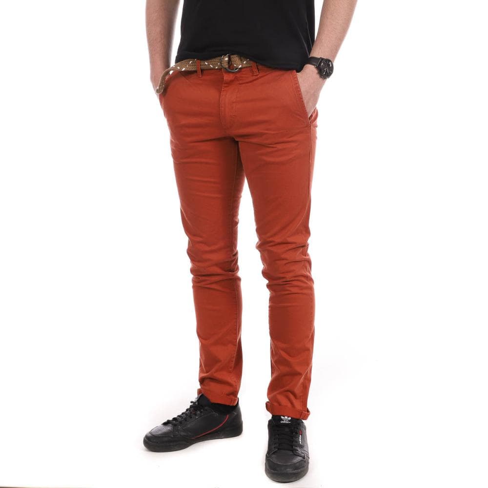 Pantalon chino Orange Homme Teddy Smith Pallas 1