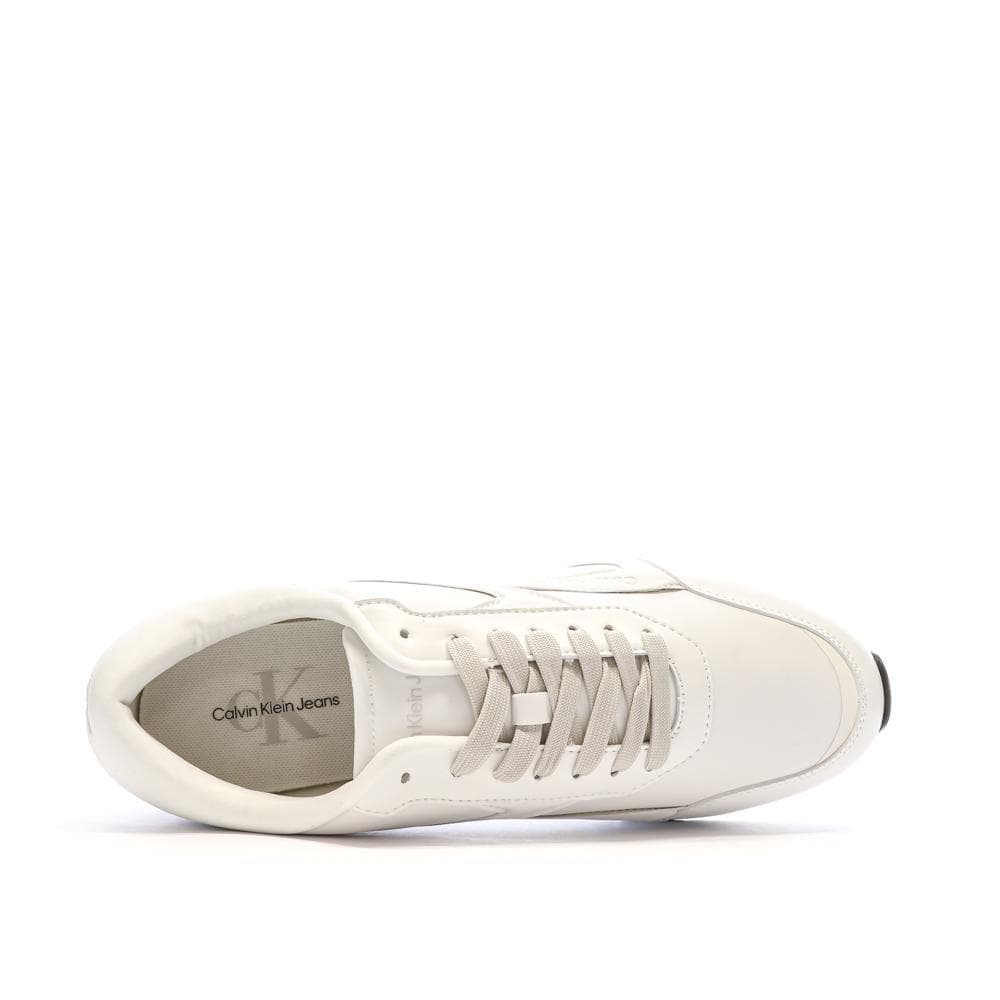 Baskets Blanches Homme Calvin Klein Jeans Retro Runner 4