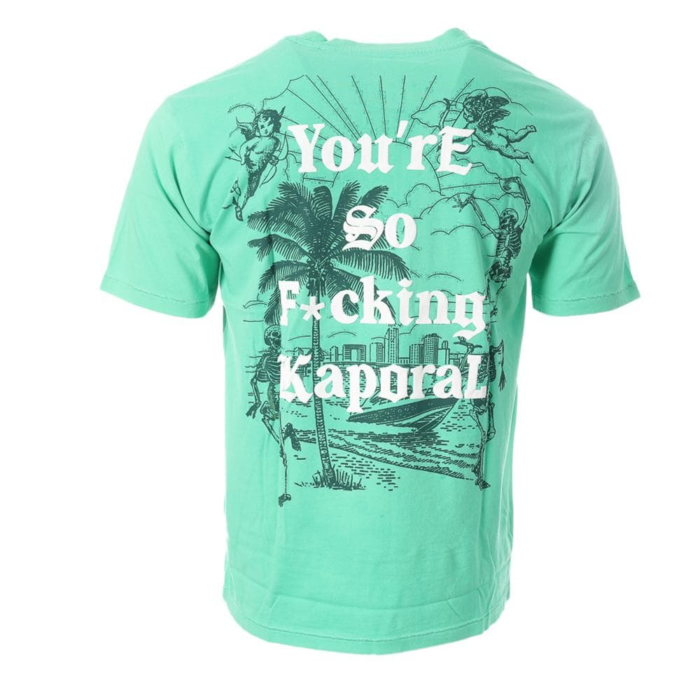 T-Shirt Vert Homme Kaporal TORINH25M11 2