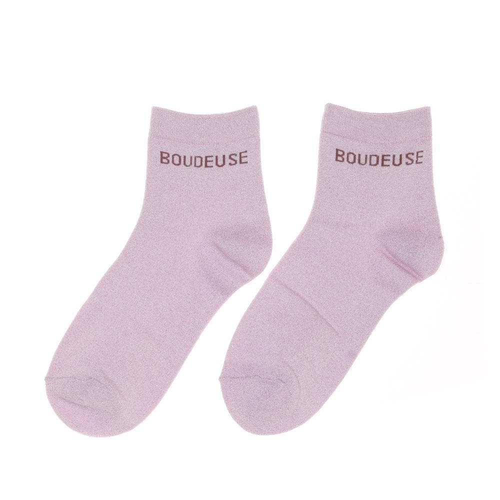 Chaussettes Rose Femme Stella Green Boudeuse 1