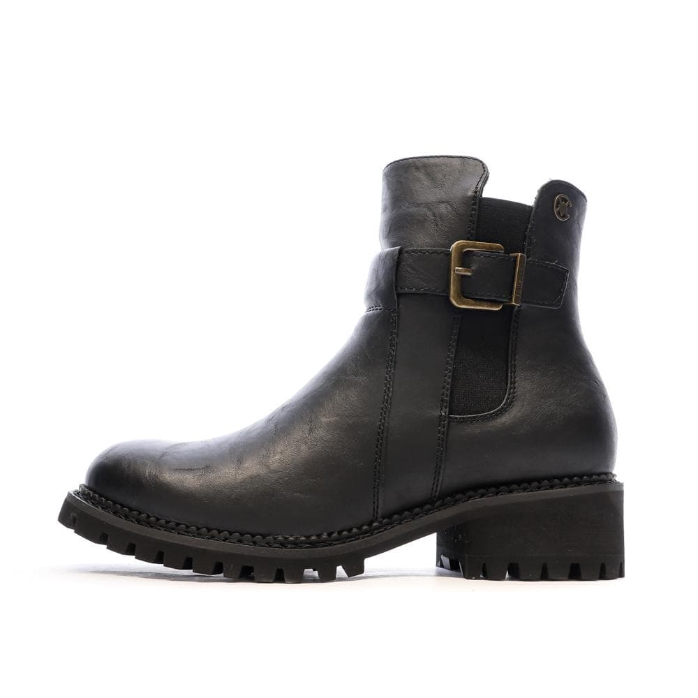 Bottines Noir Femme Chattawak TOYA 1