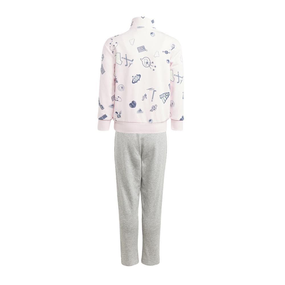 Survêtement Rose Fille Adidas IN3304 2
