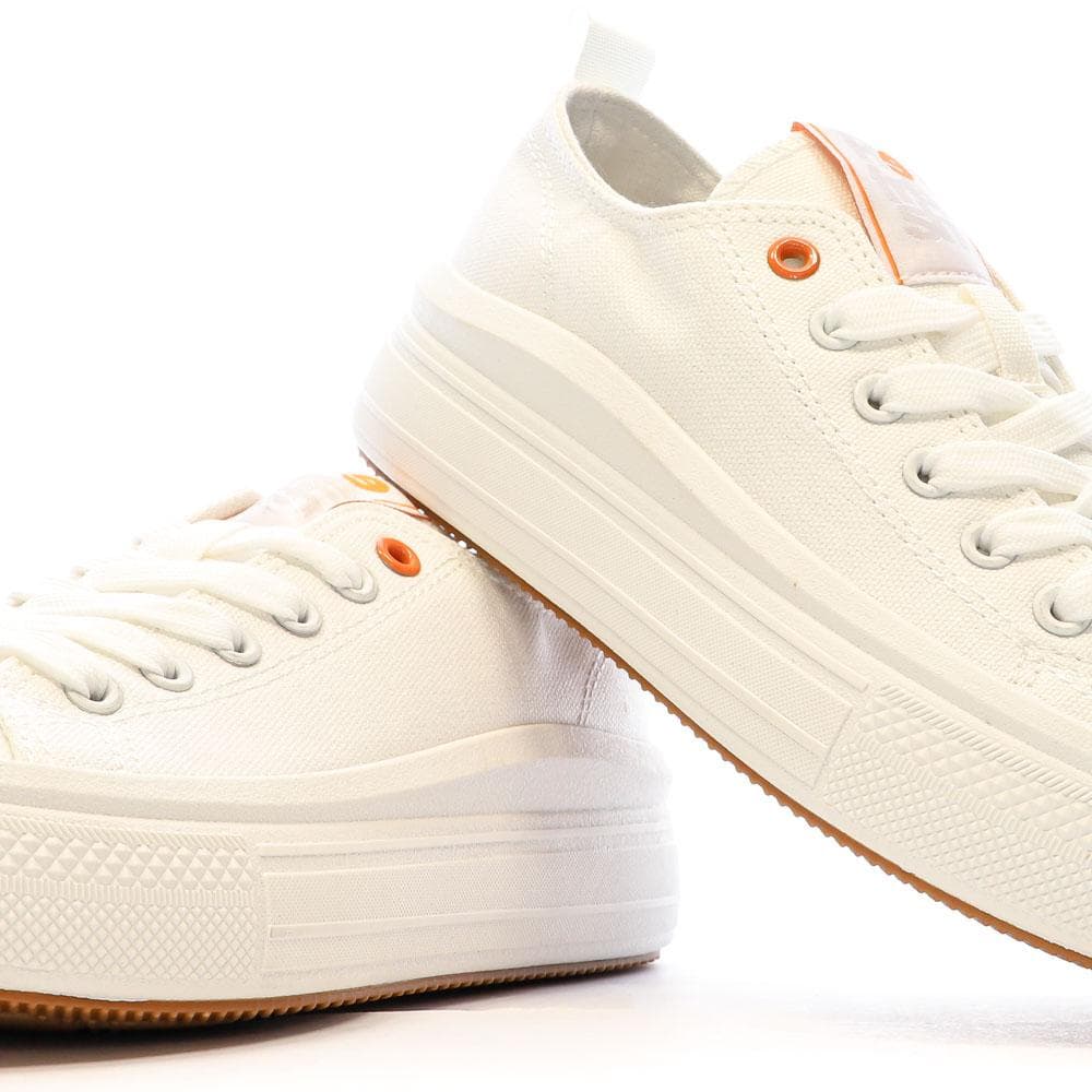 Baskets Basses Blanches Femme Refresh Lona 7