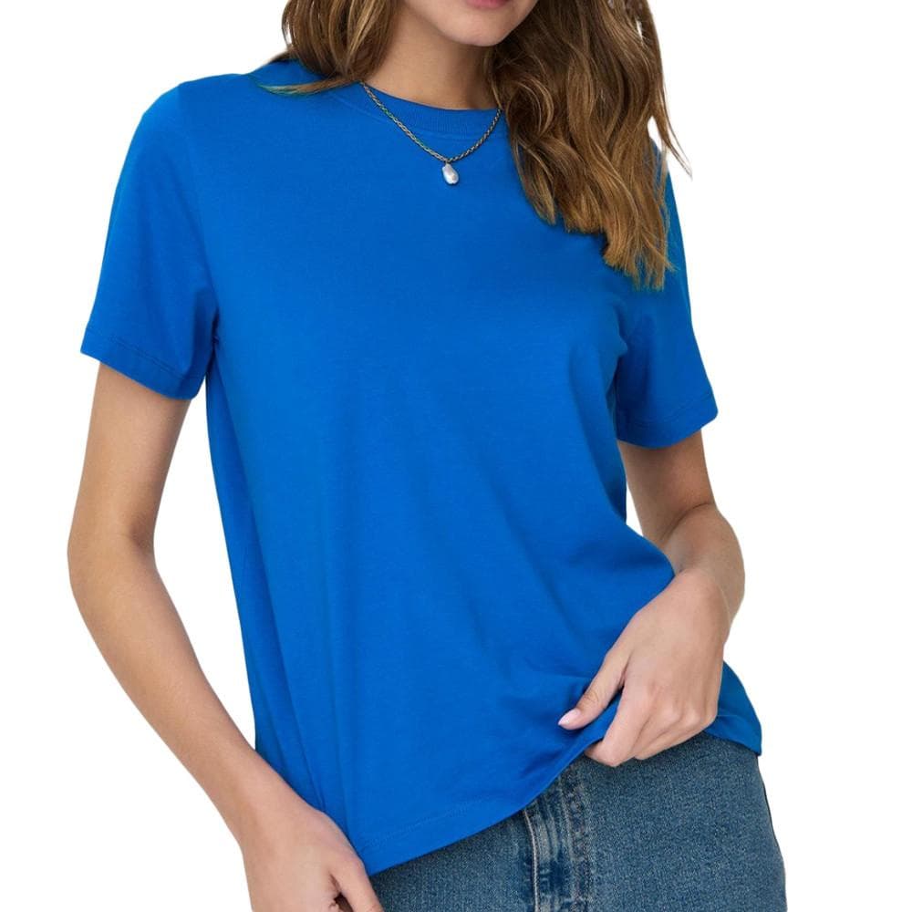 T-shirt Bleu Femme JDY Pisa 1